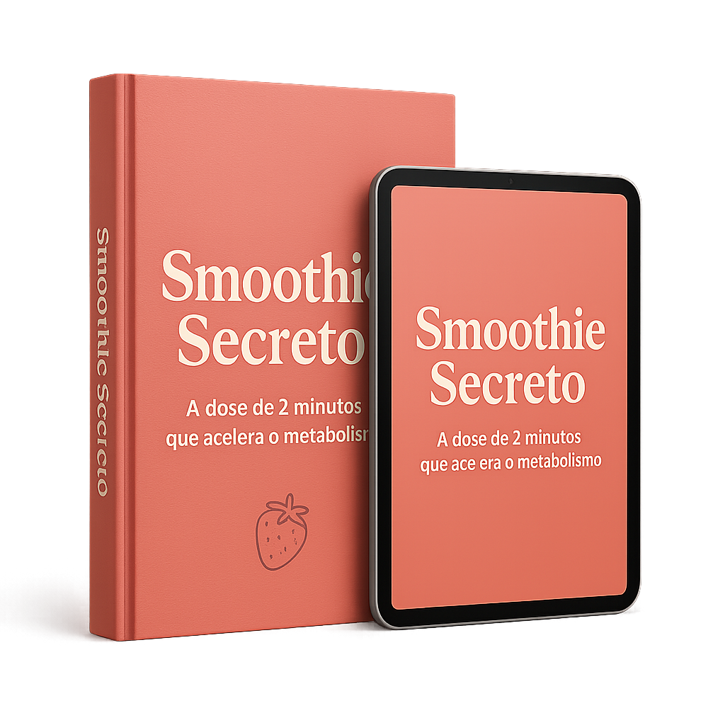 Mockup do Ebook Smoothie Secreto